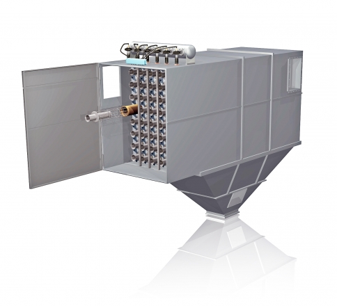 horizontal bag filters