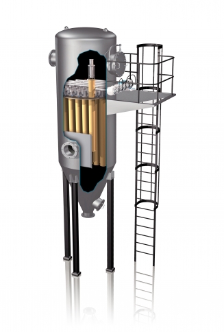 cylindrical type bag filter